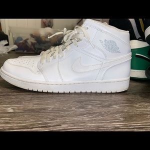 Jordan ones triple white